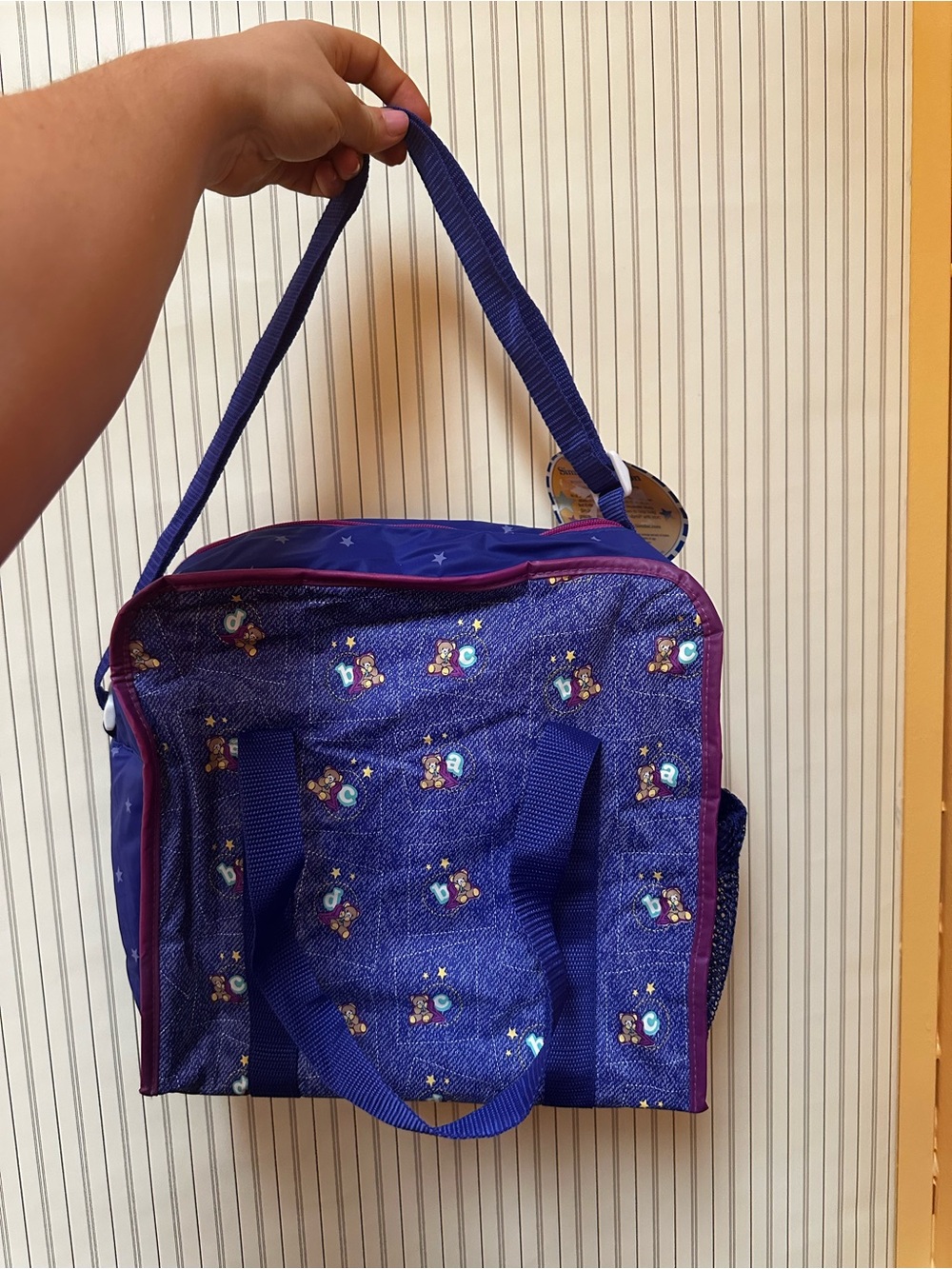 Vintage 90’s Diaper Bag NWT with Teddy Bear Print